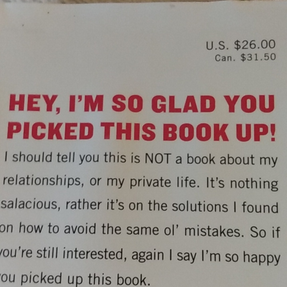 IF SOMEONE SAYS YOU COMETE ME, RUN!!! WHOOPIS BOOK OF RELATIONSHIPS - Picture 5 of 5